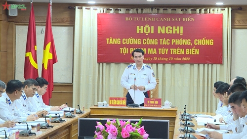 Cảnh sát biển Việt Nam tổ chức Hội nghị về tăng cường công tác phòng, chống tội phạm ma túy trên biển